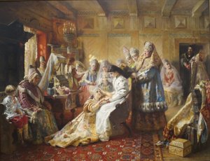 La tenue de la mariée russe