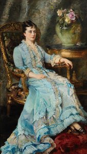 Portrait de la princesse Ekaterina Mikhailovna Dolgorukova 1847-1922, 1880