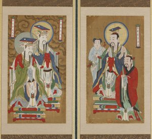 Scène processionnelle, dynastie Choson - Korean School