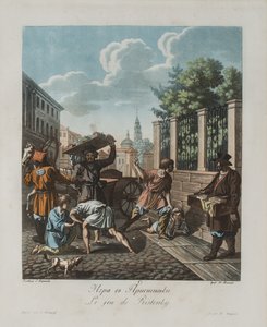 Le jeu de Pristenok, vers 1812