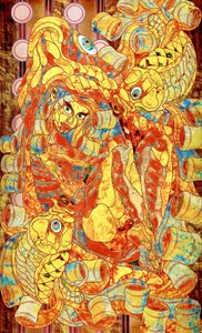 Figurine en mosaïque aux couleurs vives - Kostyantin Malginov
