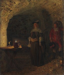 Leonora Christina, conduite par Frederik Ahlefeldt dans la Tour Bleue, 1893
