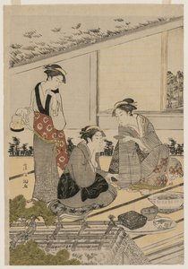 Femmes dans une maison de thé
