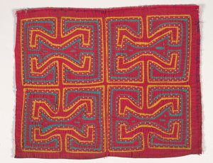 Panneau de chemise (mola), vers 1950