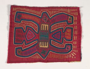 Panneau de chemise (mola) (coton appliqué)