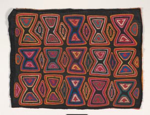 Panneau de chemise (mola) (coton appliqué)