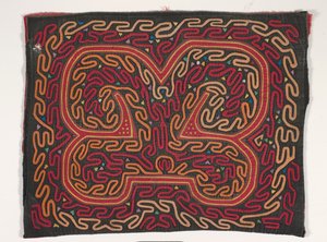 Panneau de chemise (mola) - Kuna Indian Culture