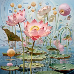 gousses de graines de lotus 1