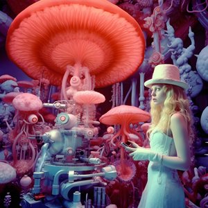 Image de microscope électronique à super-résolution de femme dans le style artistique de David LaChapelle 4