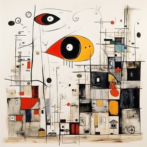 Illustrations surréalistes de Joan Miró 3