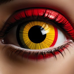 un œil ressemblant à une cible - Kurt Heppke