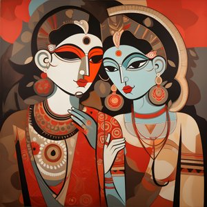 Krishna et Rupa 2