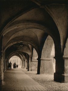 Goritz - Arcades sur la place du marché, 1931 - Kurt Hielscher