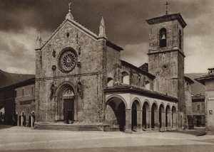 Italie : Norcia, S. Benedetto