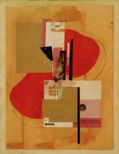 2 taches rouges - Kurt Schwitters