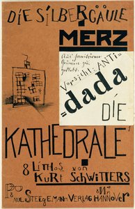 Couverture de "Die Kathedrale" par Kurt Schwitters, publié vers 1920