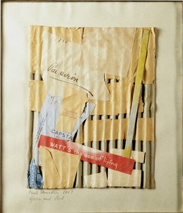 Vert et rouge - Kurt Schwitters
