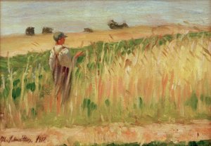 Sans titre (Paysans dans un champ de blé)