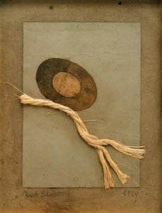 Sans titre (Merzzeichnung avec Arp et ficelle)