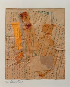 Sans titre (avec parties du Coran) - Kurt Schwitters