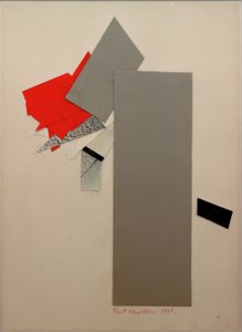 Sans titre (rouge, gris, noir)