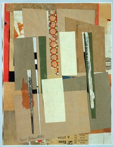 Chemin de fer, 2e classe - Kurt Schwitters