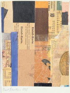 Sans Titre, 1928 - Kurt Schwitters