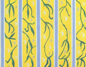 Vignes de papier peint, 2004 (acrylique sur toile) - Kurtis L. Miller