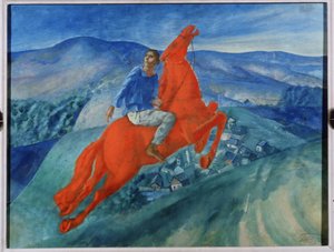Fantaisie - Kuzma Sergeevich Petrov Vodkin