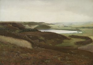 Un paysage près de Bryrup, Jutland