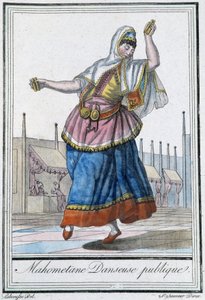 Danseuse publique mahométane - L.F. Labrousse