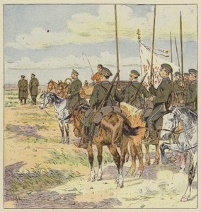 Le général Kouropatkine inspecte les principales positions - L. Malespine
