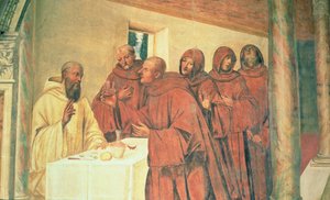 Communion, de la vie de Saint Benoît