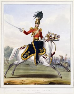 Un officier des 17e lanciers à cheval, 1833-1836