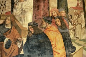 La vie de Saint Benoît (détail) - L. and Sodoma, G. Signorelli