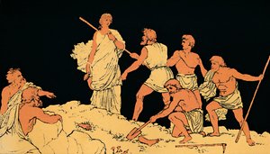 Antigone et le Corps de Polynice - Lachmann