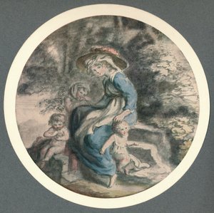Lady Herbert et ses enfants, 1903