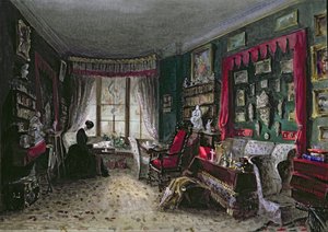 Notre salon à Londres, 1849
