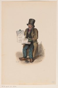 Vendeur de journaux - Laireille