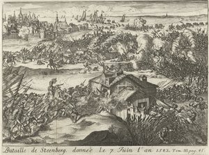 Bataille de Steenberg, donnée le 7 juin 1583 - Lamberecht Causé