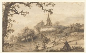 Vue de Hoch-Elten - Lambert Doomer