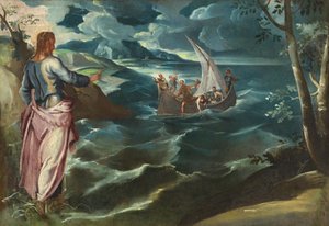 Christ à la mer de Galilée, vers les années 1570