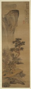Paysage dans le style de Li Tang