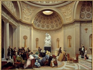 Cérémonie à la chapelle expiatoire en 1835 - Lancelot Théodore Turpin de Crissé de Crissé
