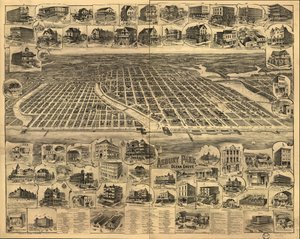 Asbury Park, Ocean Grove et environs, New Jersey 1897