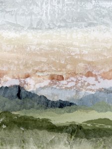 Teintes des montagnes (abstrait) - Lara Eckerman