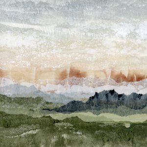 Abstrait de montagnes en couches - Lara Eckerman