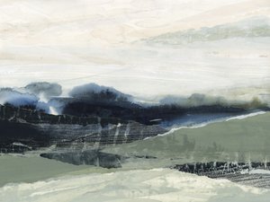 Paysage abstrait serein