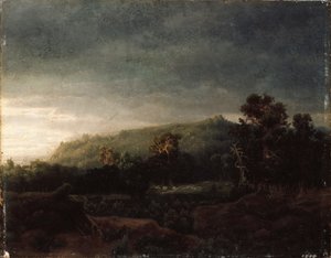 Norvégien Bokmål :  Skog A Forest - Lars Hertervig