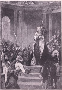 Marie-Thérèse et le Parlement hongrois